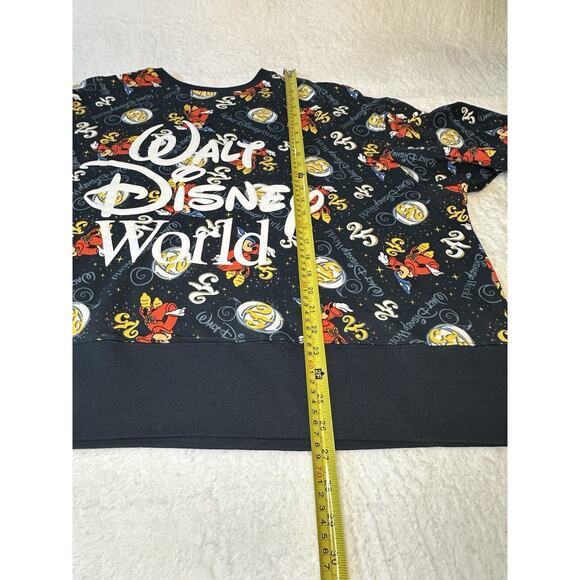 Walt Disney World Sweatshirt Adult 2X Blue 25th Anniversary Vault 50 Mickey - Picture 4 of 5